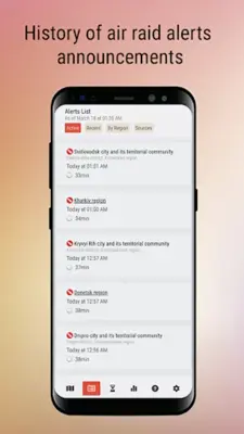 Мапа тривог України android App screenshot 2